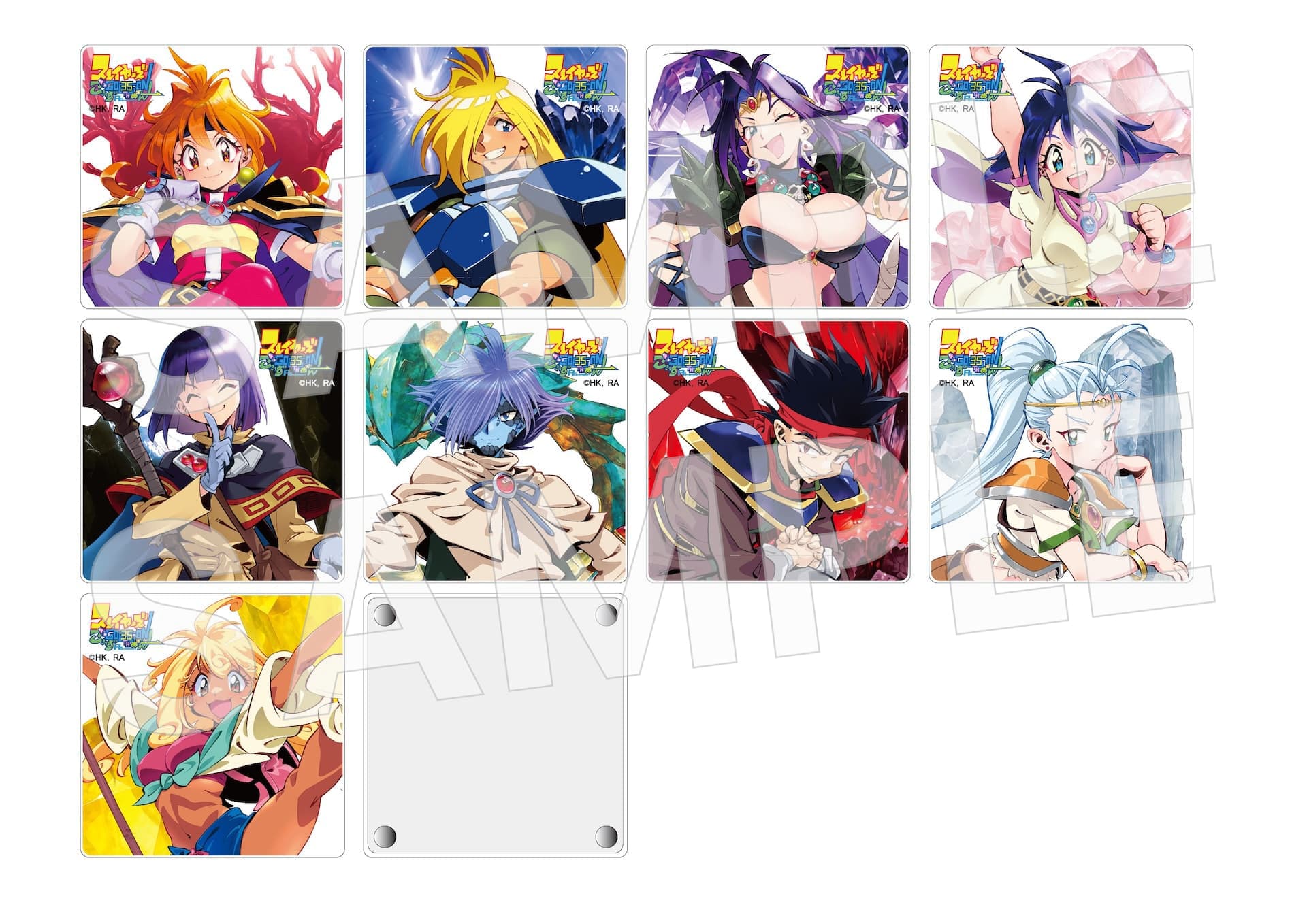 トレーディングアクリルマグネットA（宝石）（全9種）
